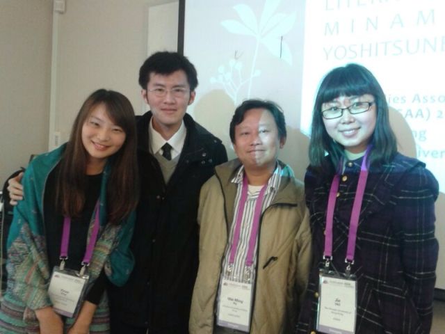 A group of postgraduates from the Department of Japanese Studies attended a conference on Asian Studies held in Binghamton University, USA in September 2013.