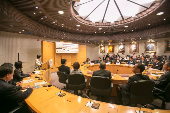 Professor Fanny Cheung, Pro-Vice-Chancellor of CUHK gave a welcome speech